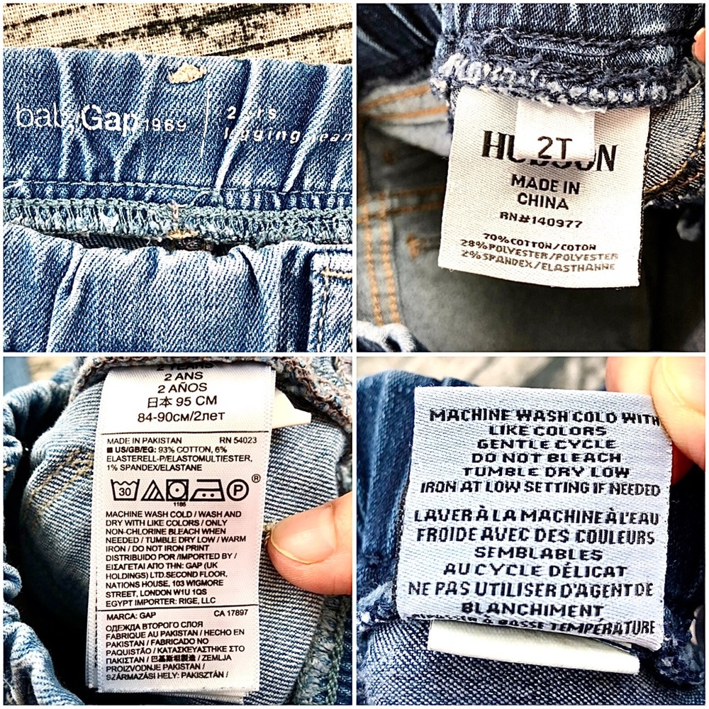HUDSON⚡️Toddler Girls Distressed Jeans Bundle_2T - Picture 5 of 7